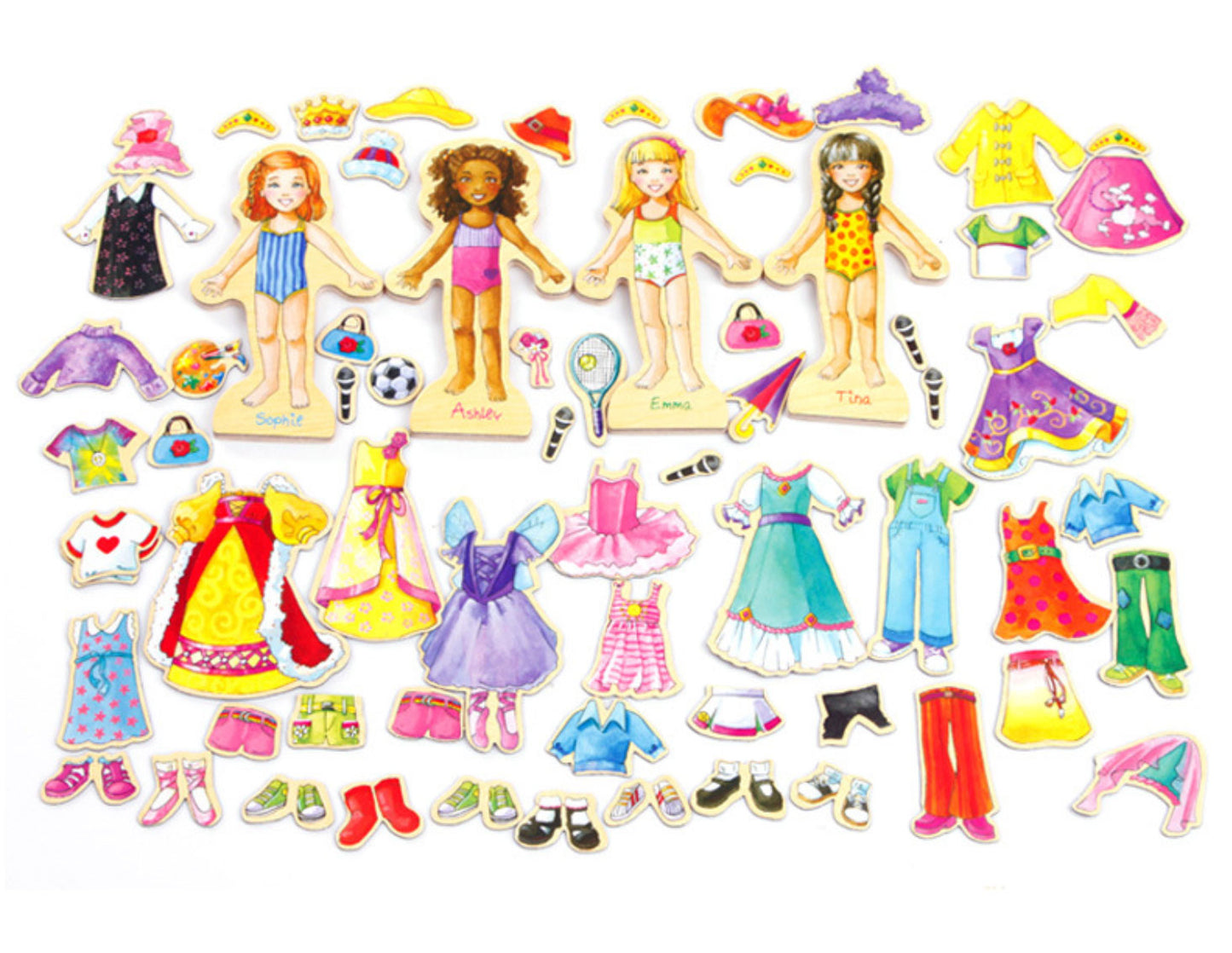 Onshine Wooden Magnetic Dress-ups