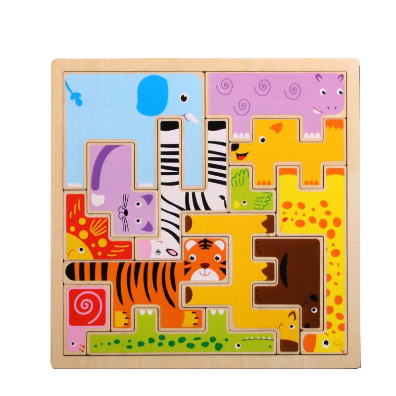 Wooden Puzzle - object