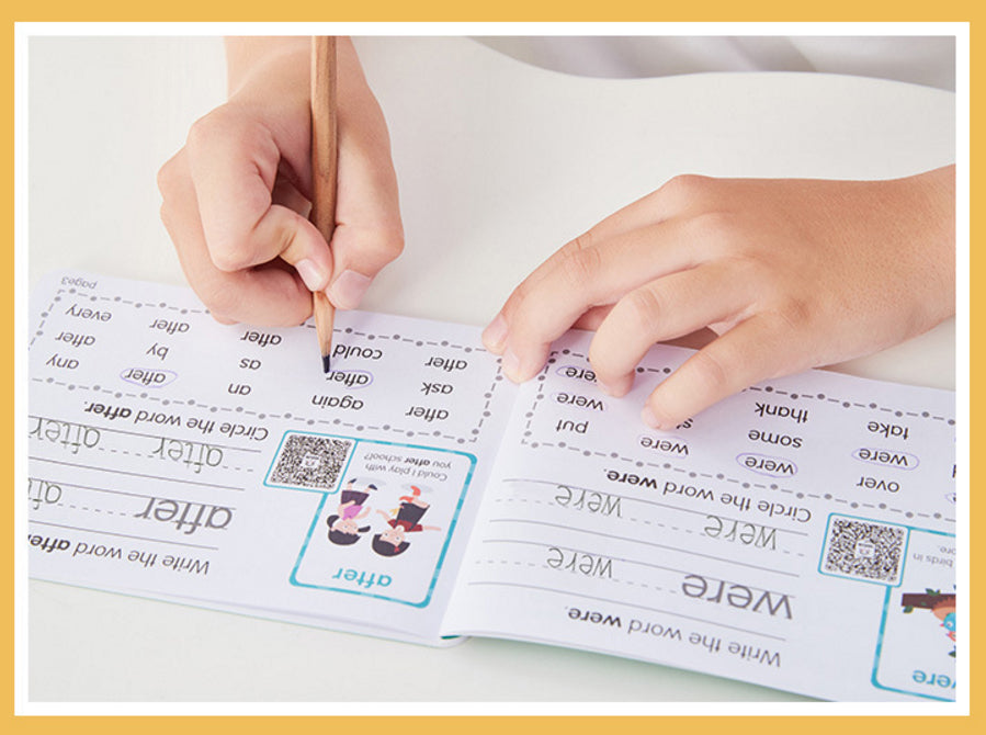 Saalin 220 Sight Words Card
