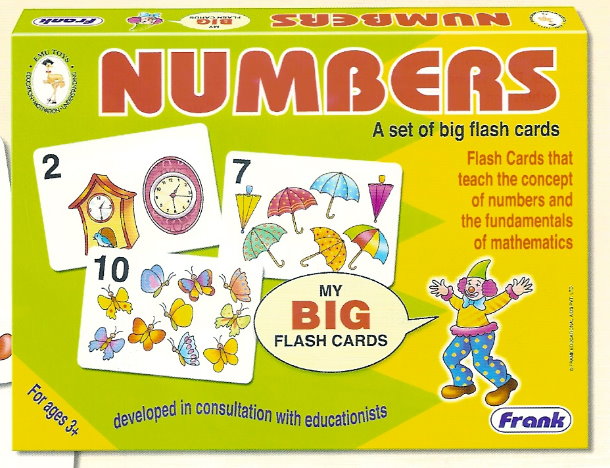 Big Flash Cards - Numbers