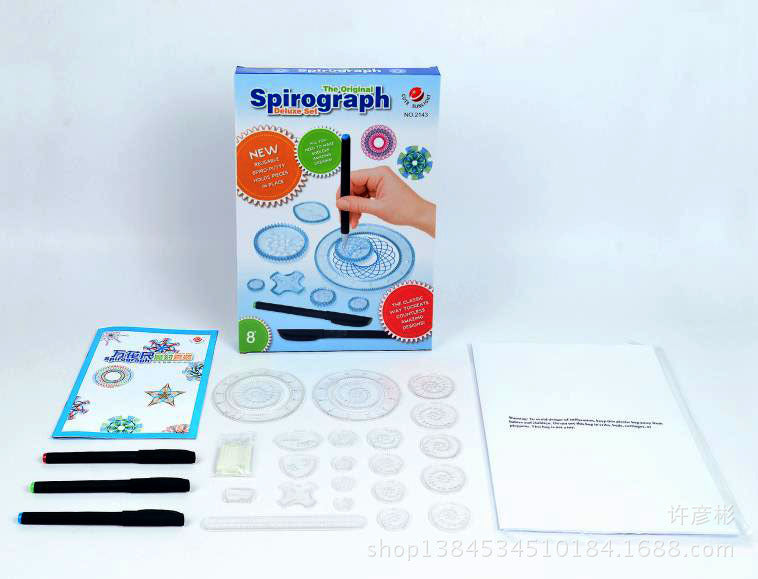 Transparent Spirograph