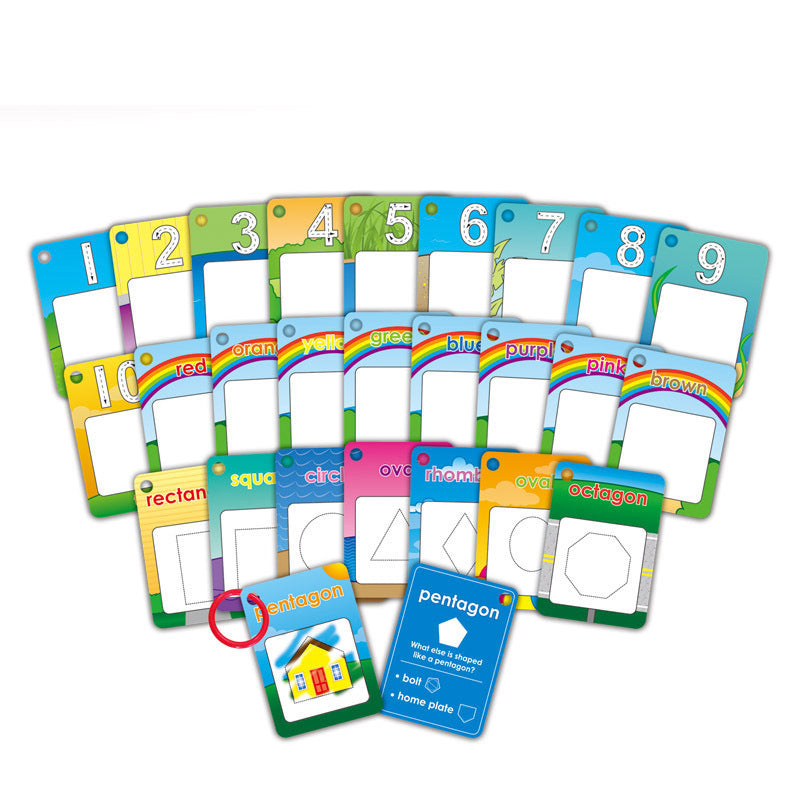 Water Magic Word Cards - Number and Shape