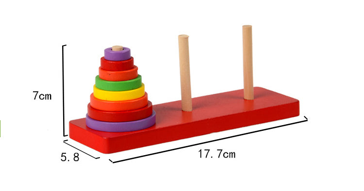 Rainbow Tower of Hanoi (Small)