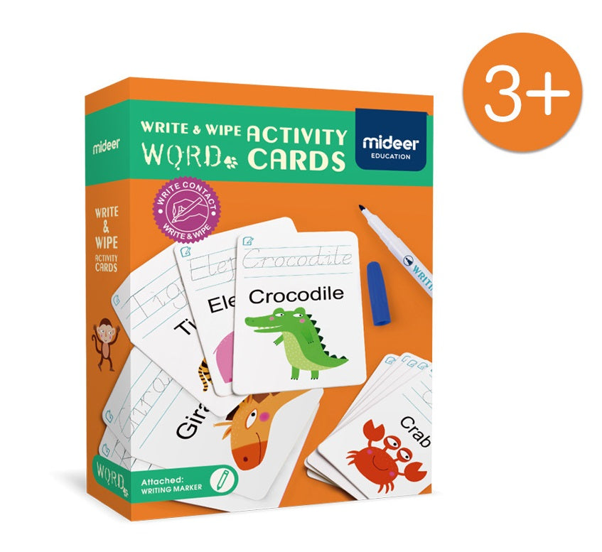 Write & Wipe Activity Card