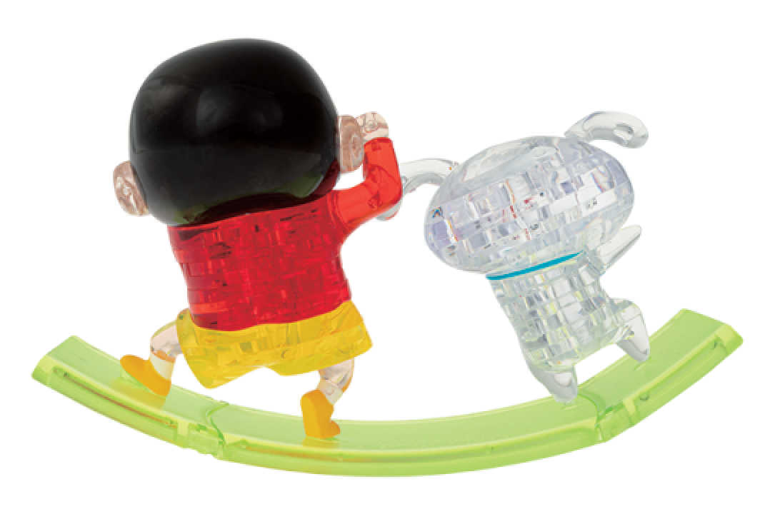 3D Crystal Puzzle - Shinchan & Shiro