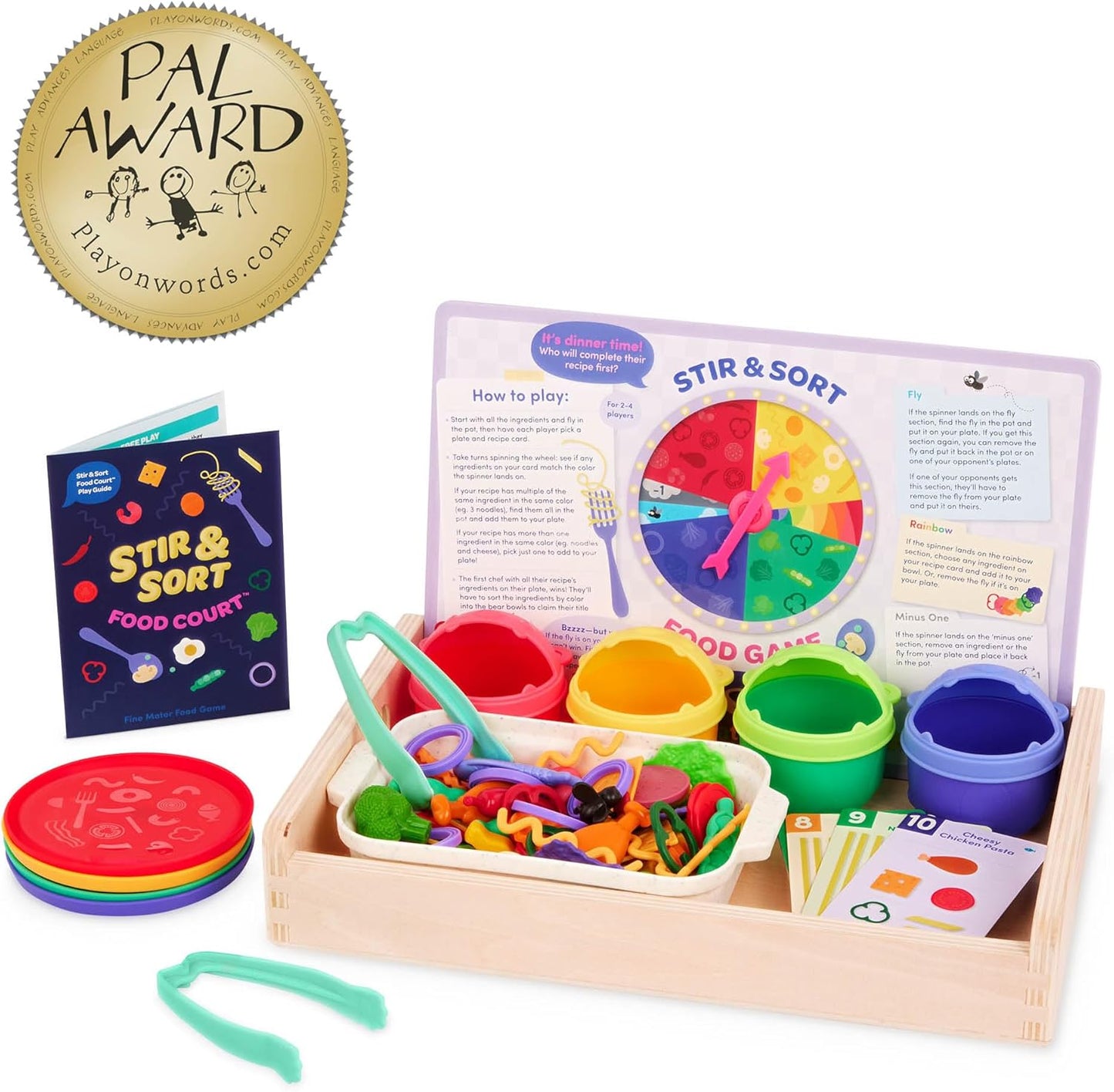 Battat Stir & Sort Food Court (102 Pcs)