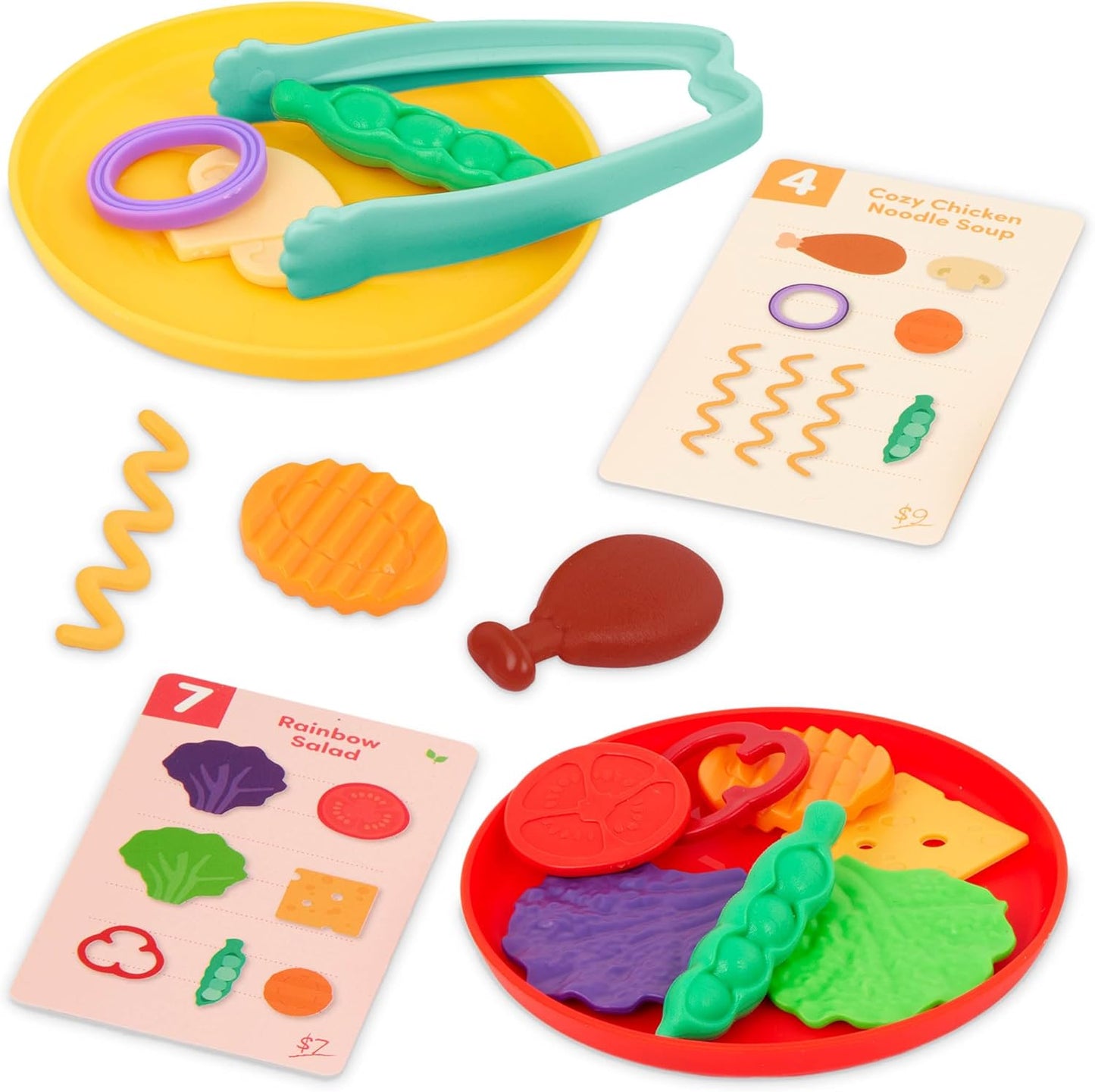 Battat Stir & Sort Food Court (102 Pcs)