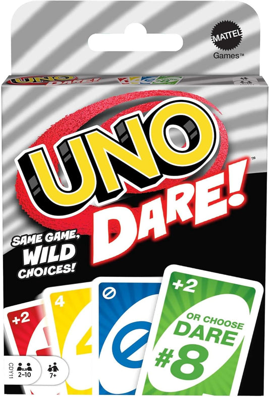 美泰遊戲 UNO Dare 卡牌遊戲