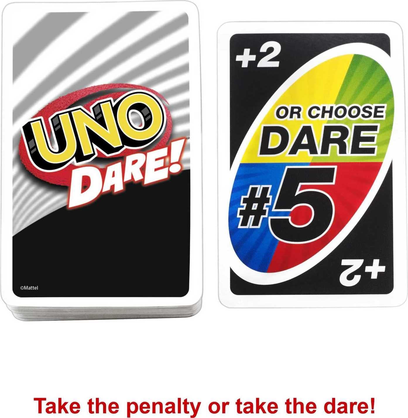 Mattel Games UNO Dare Card Game