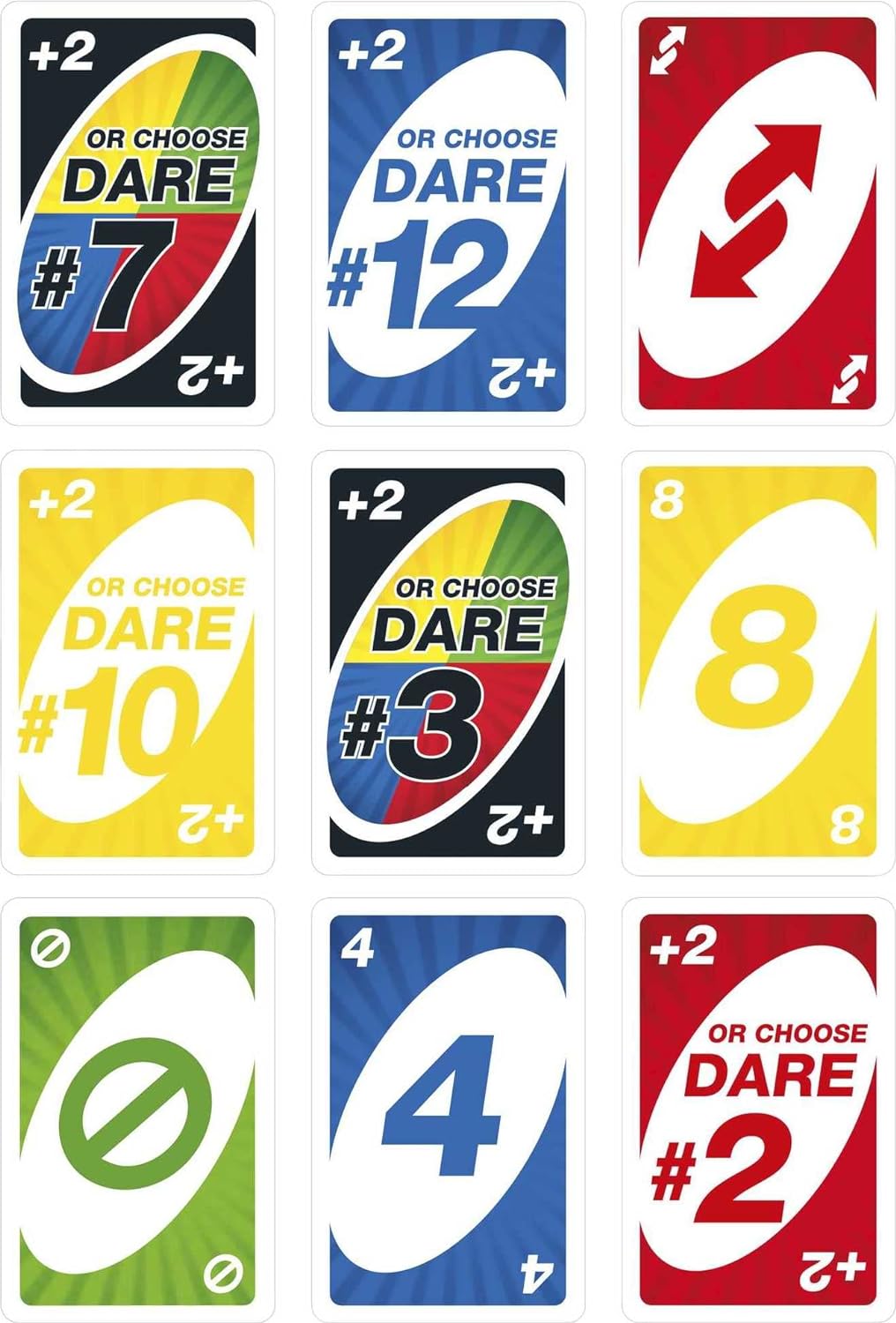 Mattel Games UNO Dare Card Game