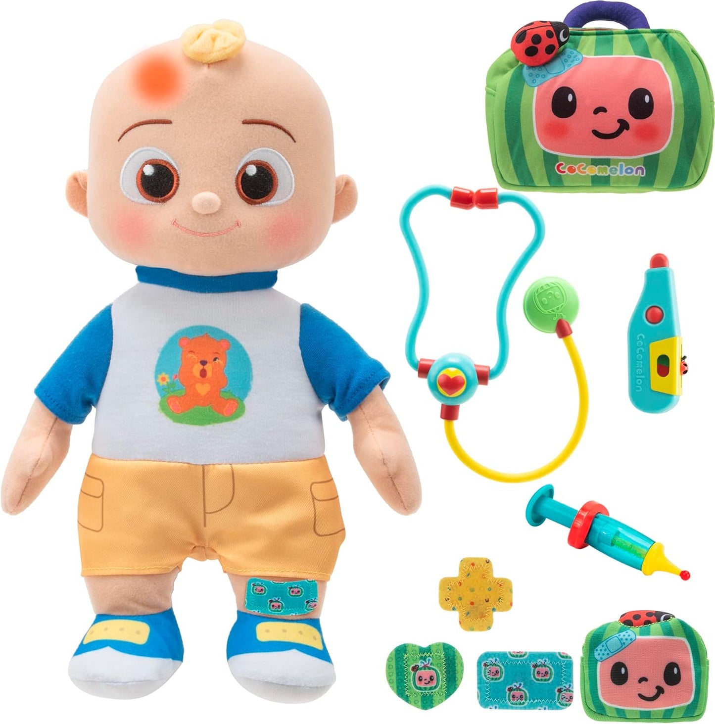 CoComelon Boo Boo JJ Deluxe Doctor Checkup Set