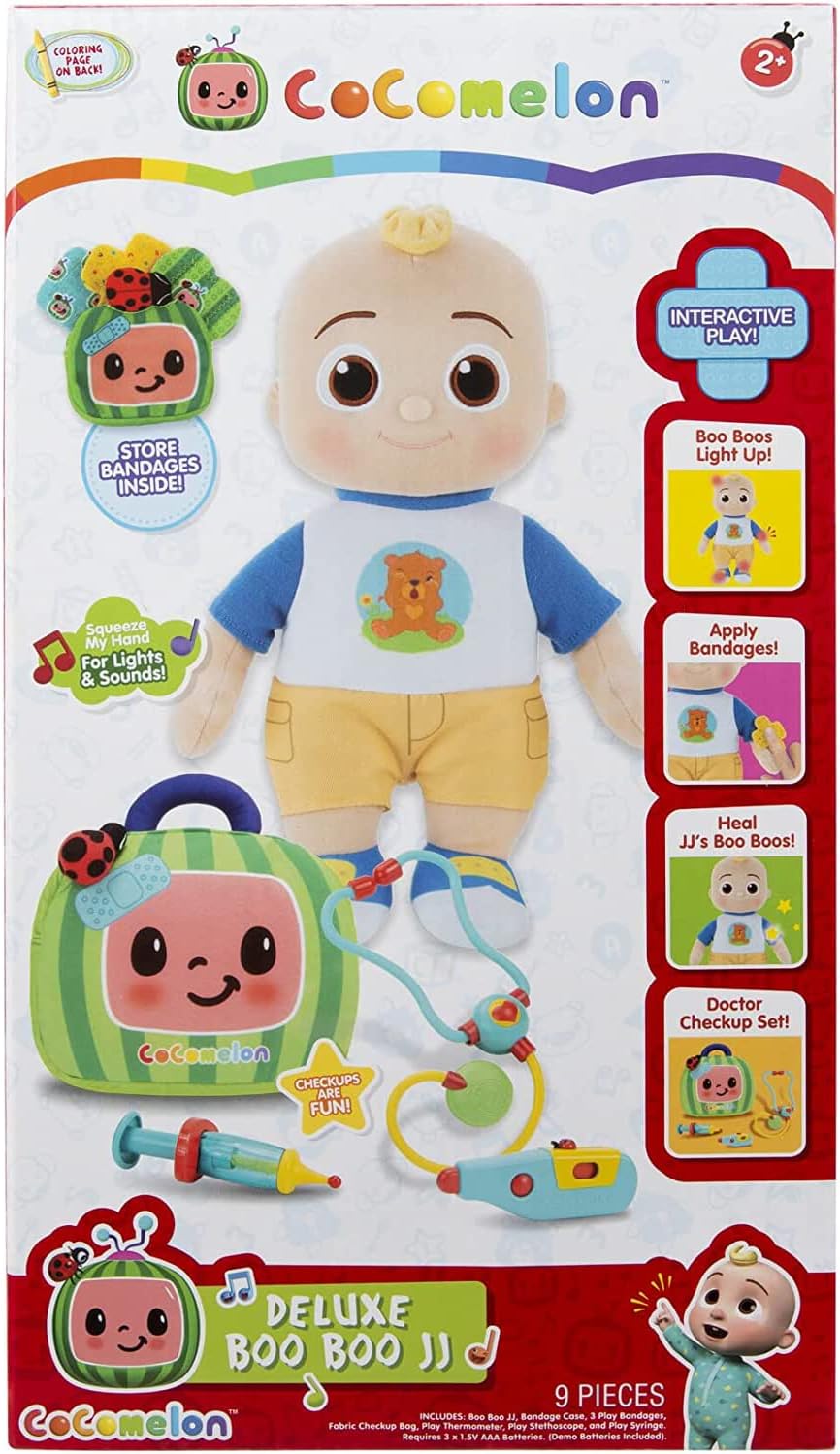 CoComelon Boo Boo JJ Deluxe Doctor Checkup Set