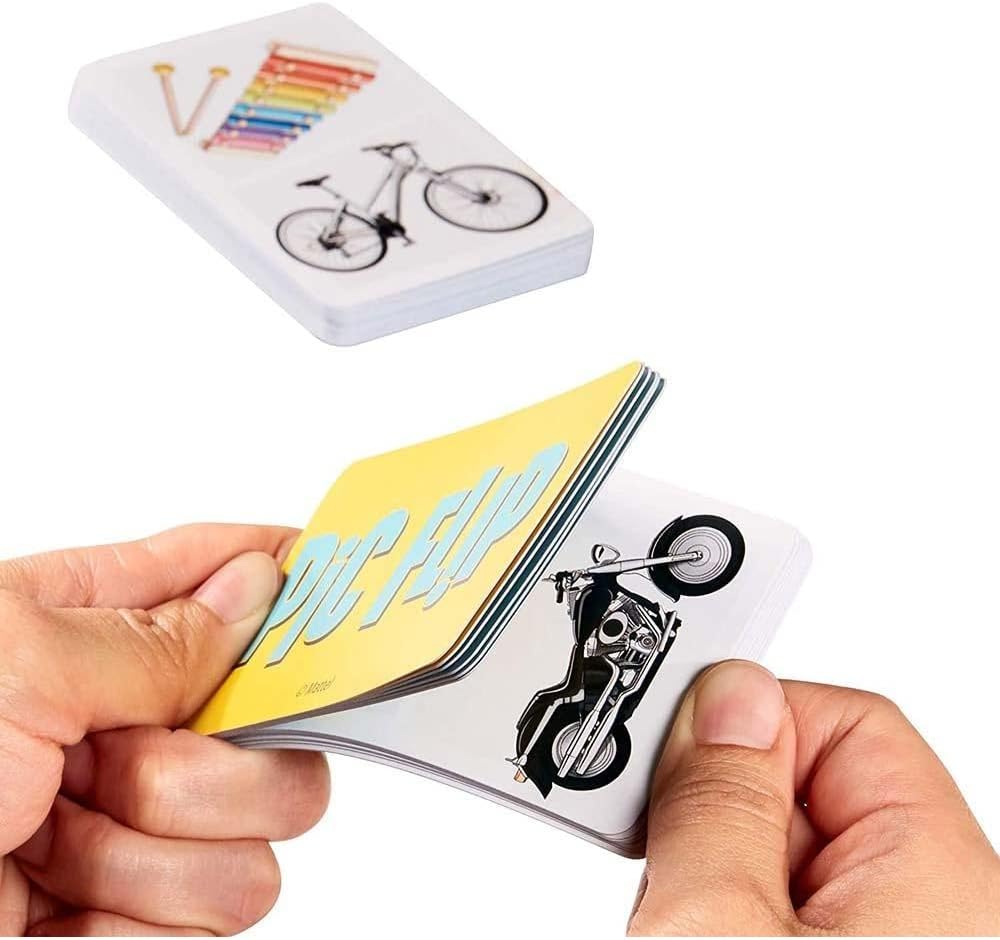 Pic Flip Playing Card Game