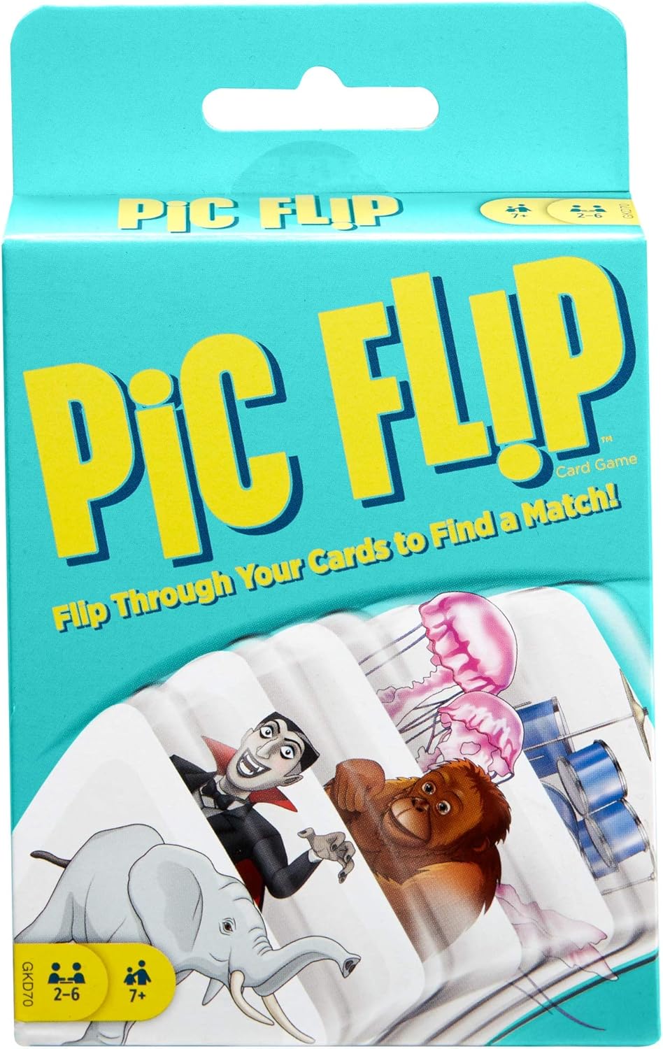 Pic Flip Playing Card Game
