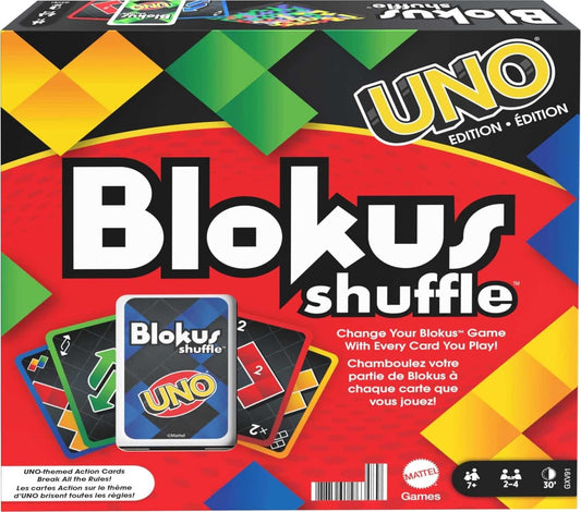 美泰遊戲 Blokus Shuffle：UNO 版