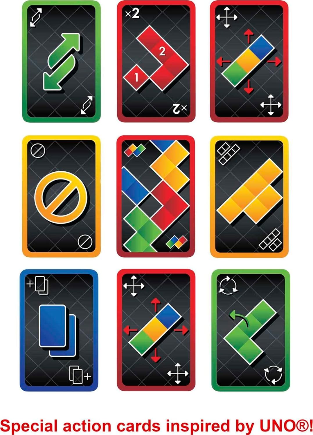 Mattel Games Blokus Shuffle: UNO Edition