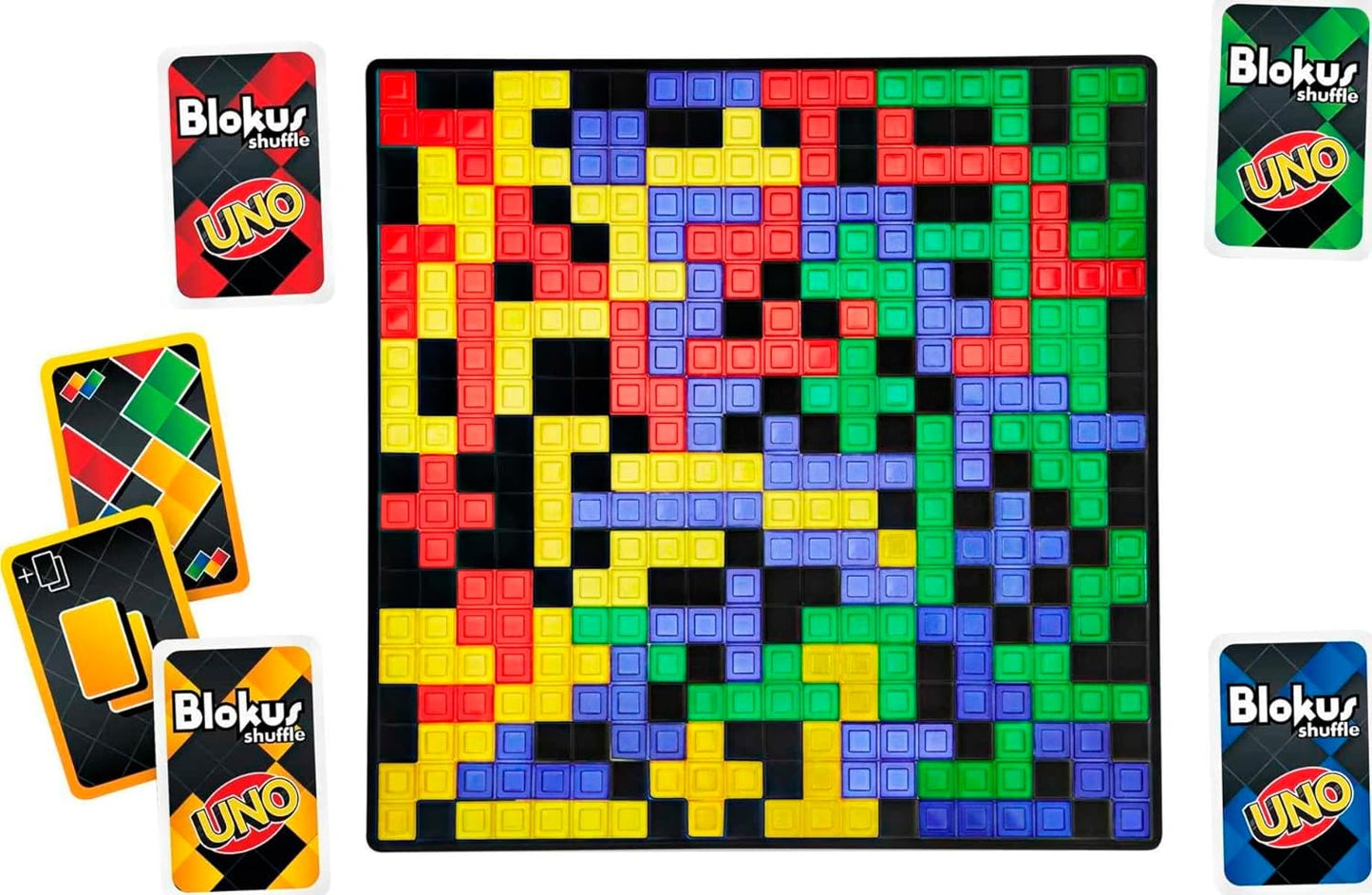 Mattel Games Blokus Shuffle: UNO Edition
