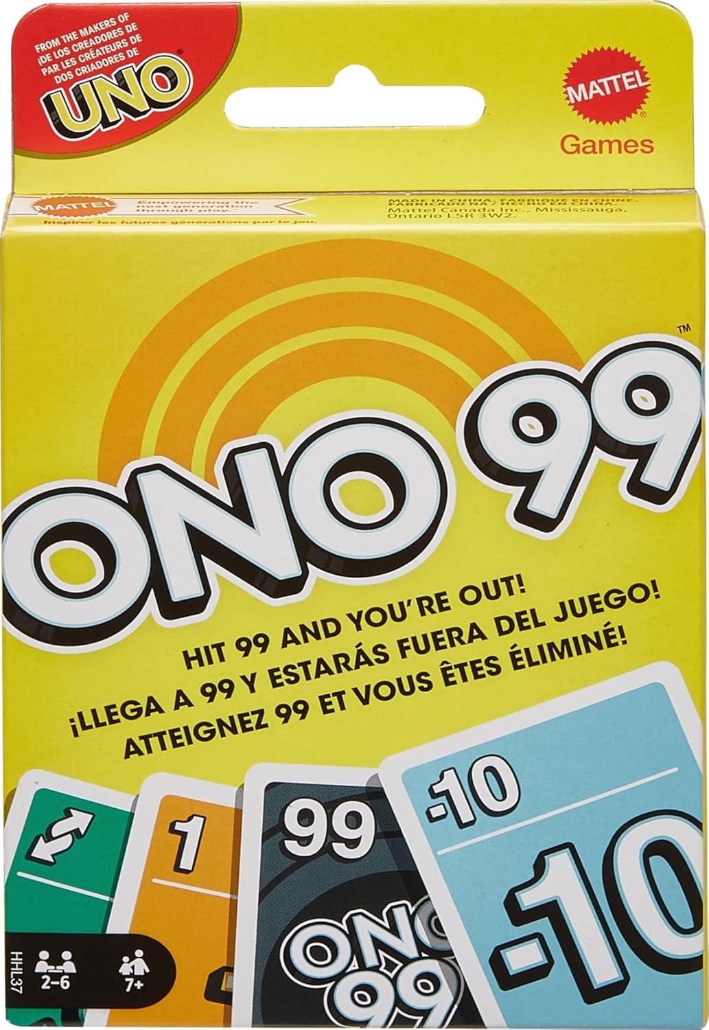 UNO ONO 99 Card Game