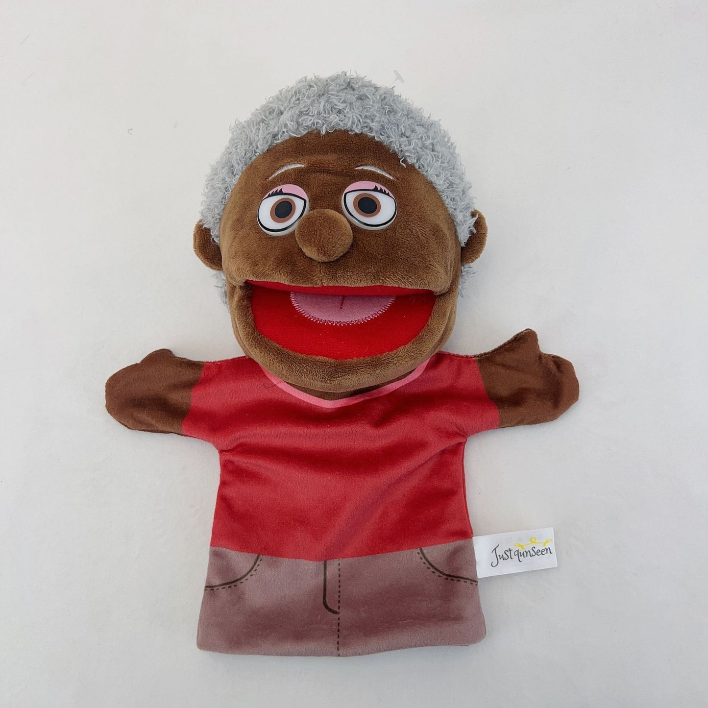 Human hand puppet - African Family