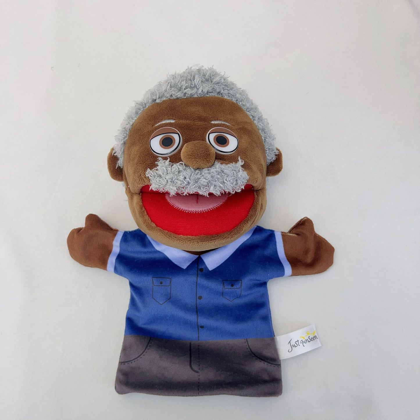 Human hand puppet - African Family