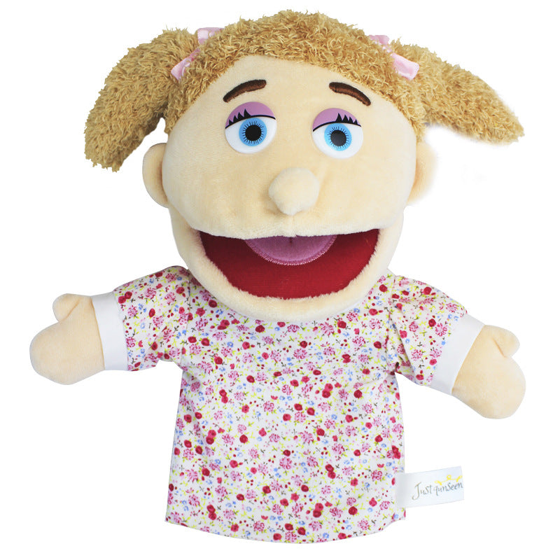 Human hand puppet - Caucasian Family