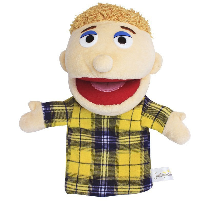 Human hand puppet - Caucasian Family
