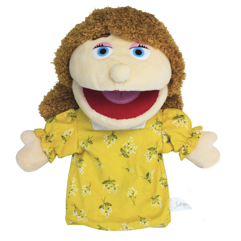 Human hand puppet - Caucasian Family