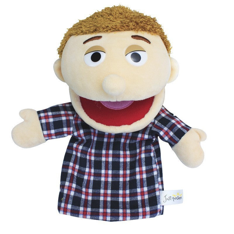 Human hand puppet - Caucasian Family