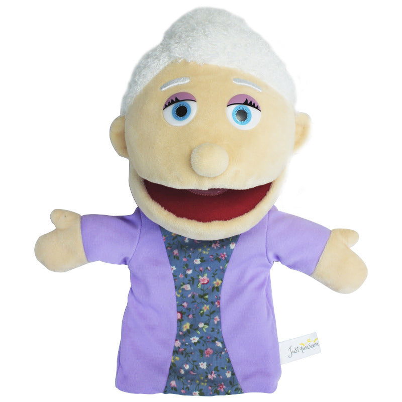 Human hand puppet - Caucasian Family