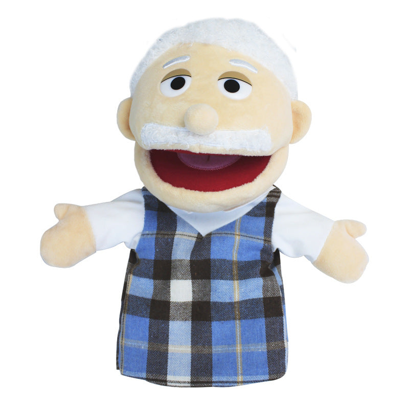 Human hand puppet - Caucasian Family