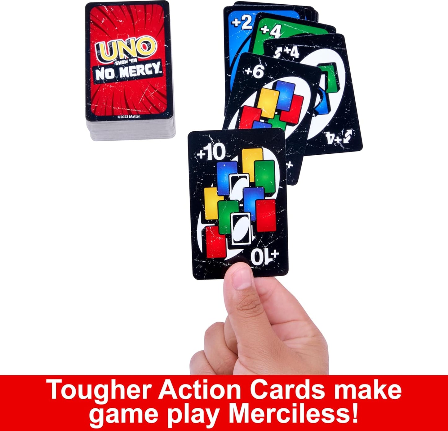 Mattel Games UNO Show 'Em No Mercy 錫製紙牌遊戲
