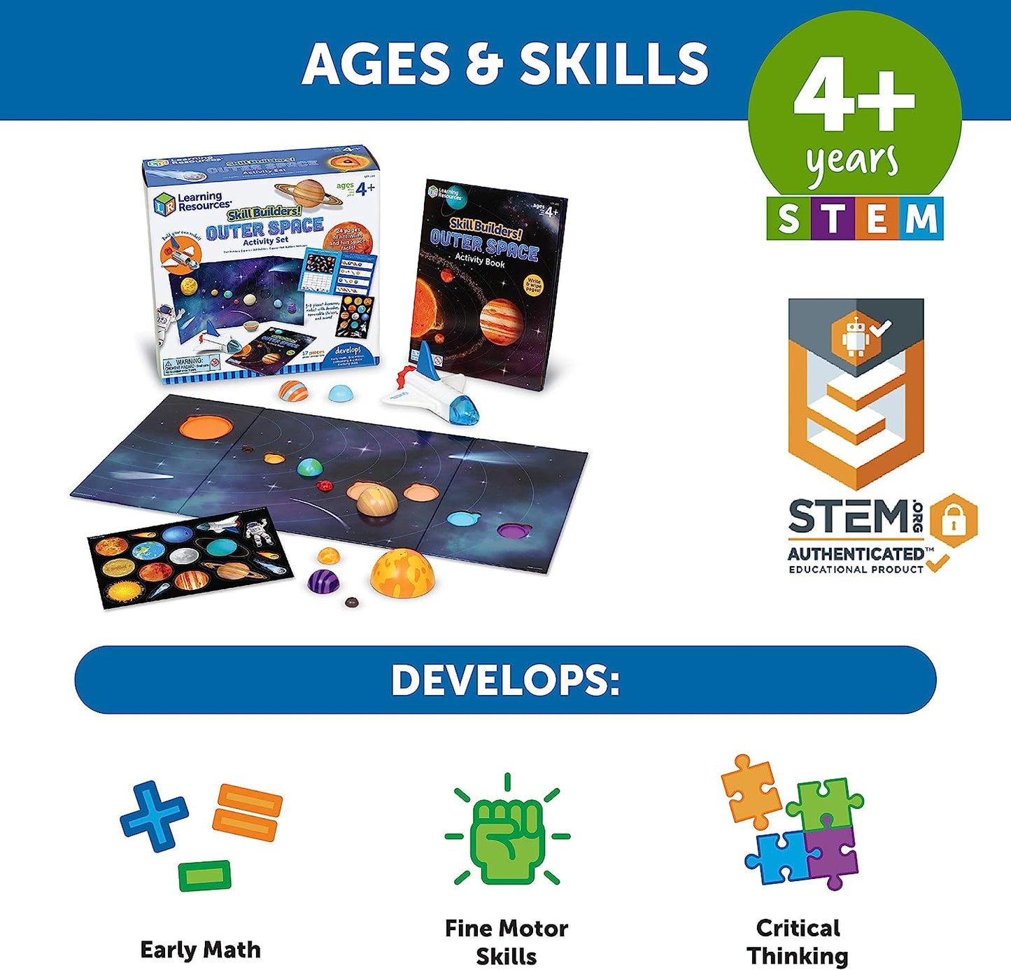 Skill Builders! Outer Space Activity Set