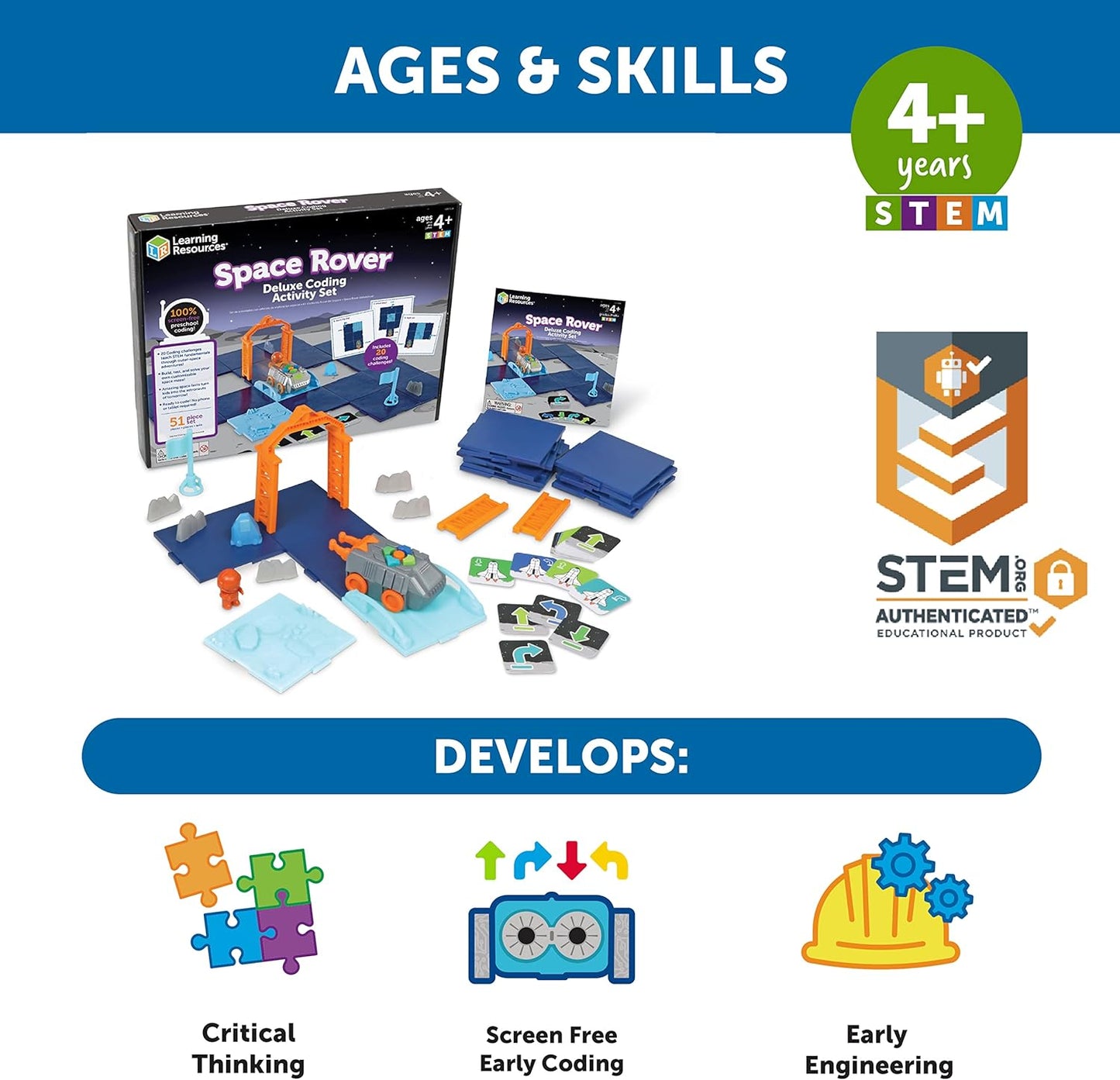 Space Rover Deluxe Coding Activity Set
