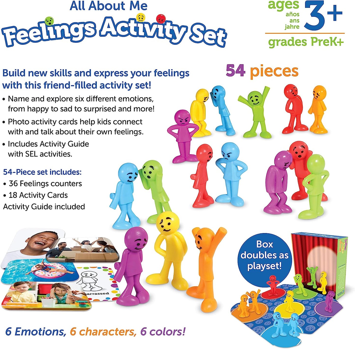 All About Me Feelings Activity Set