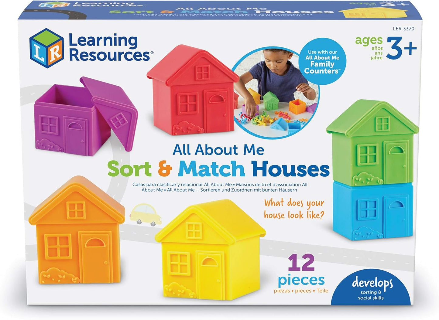 All About Me Sort & Match Houses