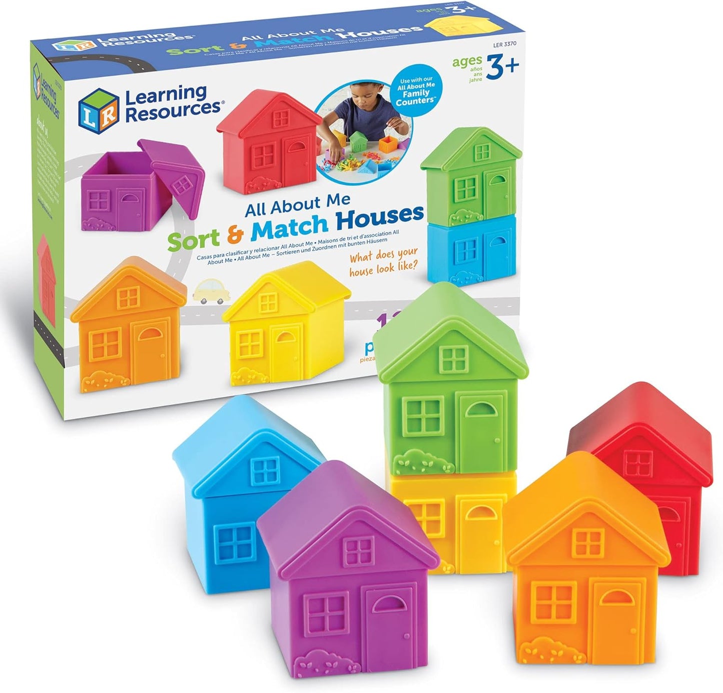 All About Me Sort & Match Houses