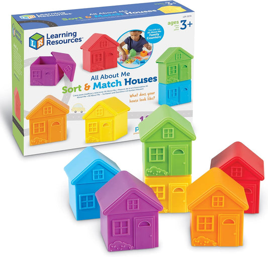 All About Me Sort & Match Houses