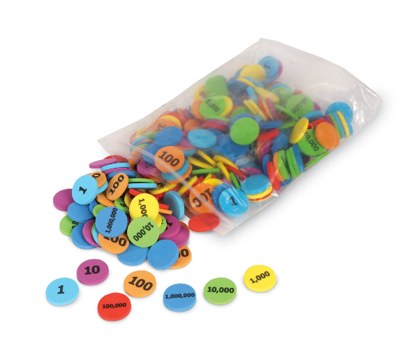 Place Value Disks(Set of 280)