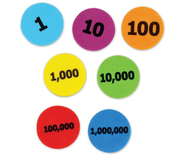 Place Value Disks(Set of 280)