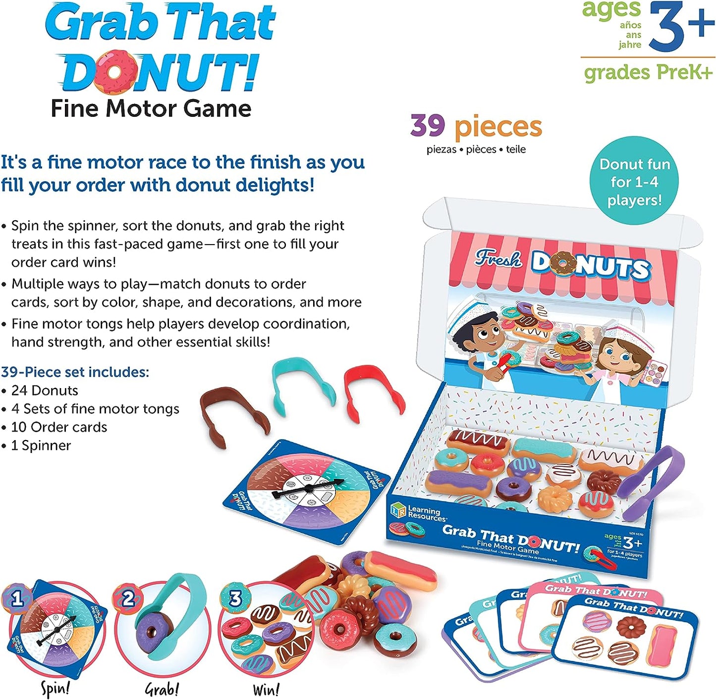Grab That Donut! (39 Pcs)