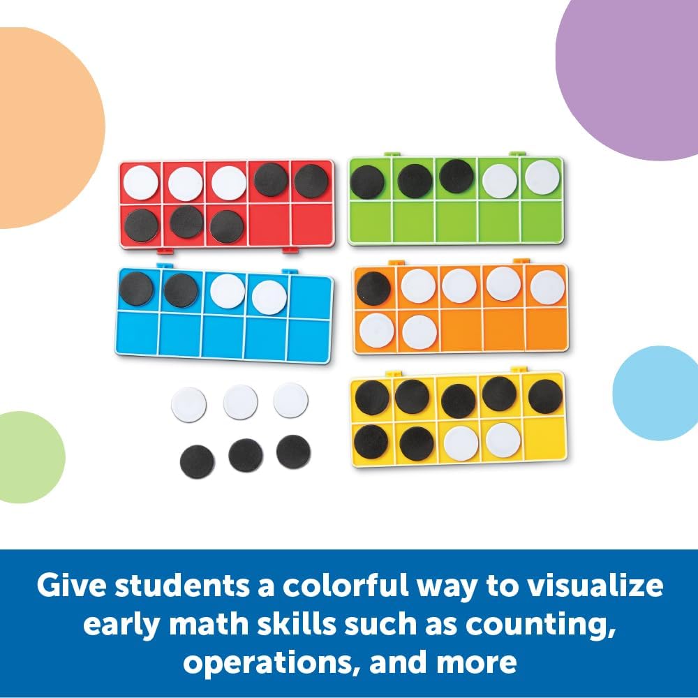 Rainbow Ten-Frames Classroom Set