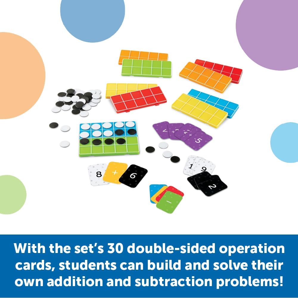 Rainbow Ten-Frames Classroom Set