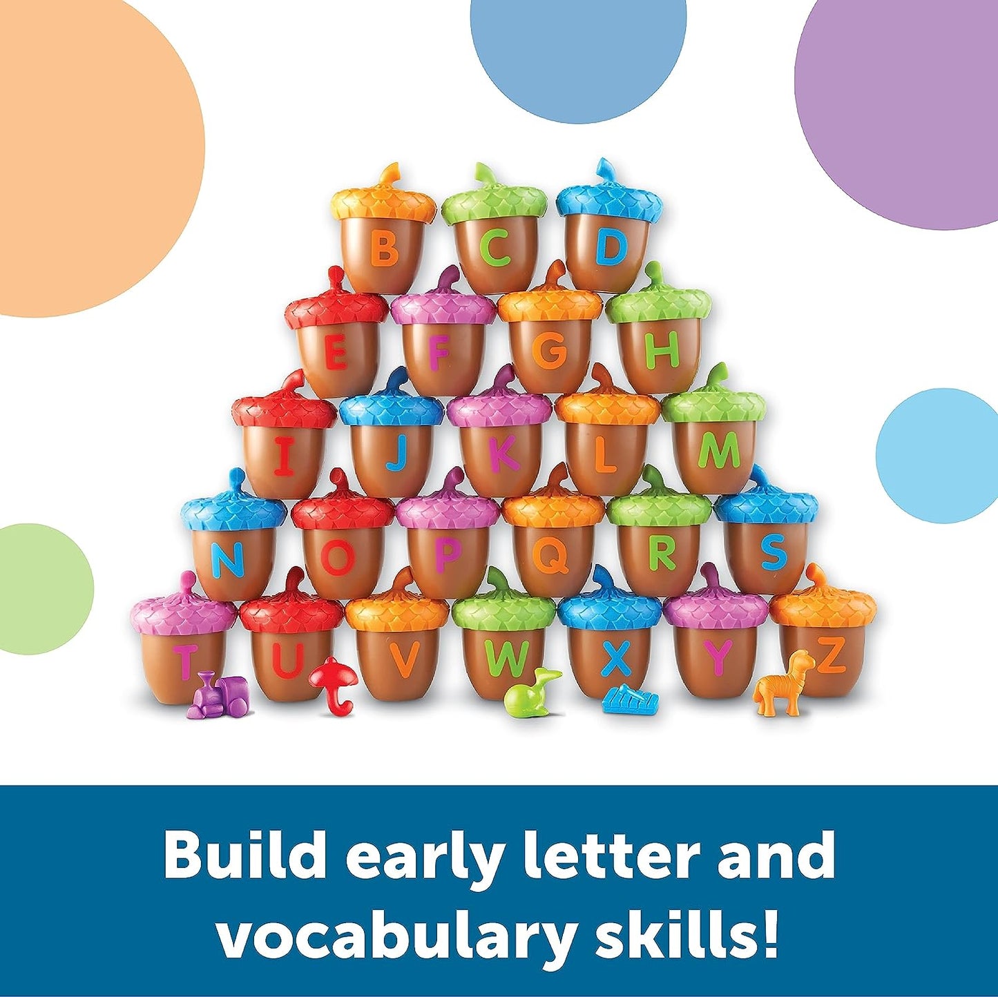 Alphabet Acorns Activity Set