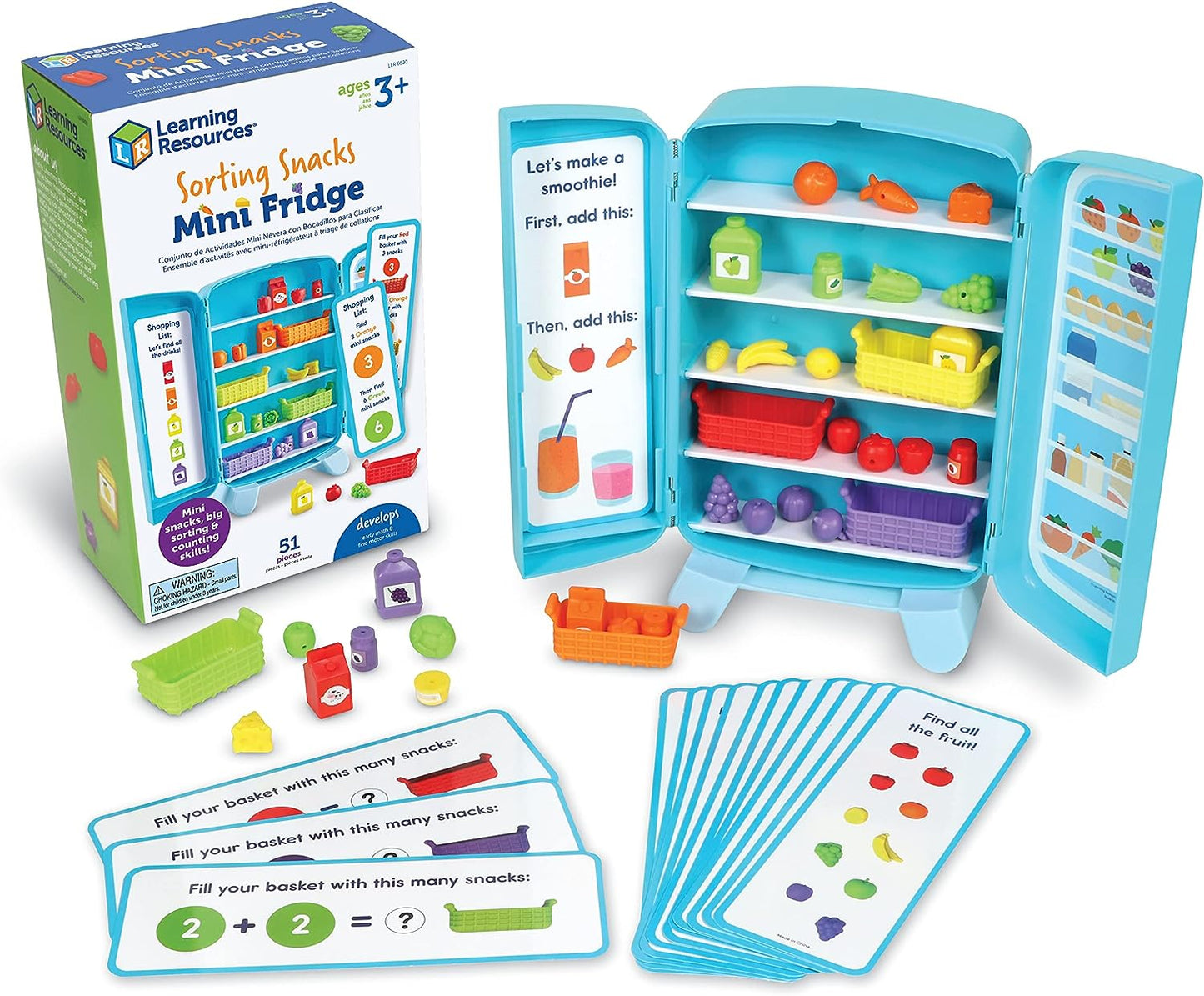 Sorting Snacks Mini Fridge