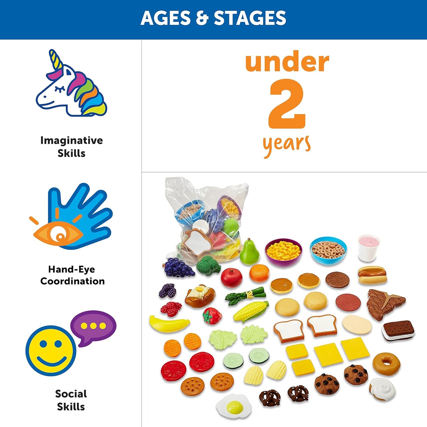 New Sprouts Complete Play Food Set