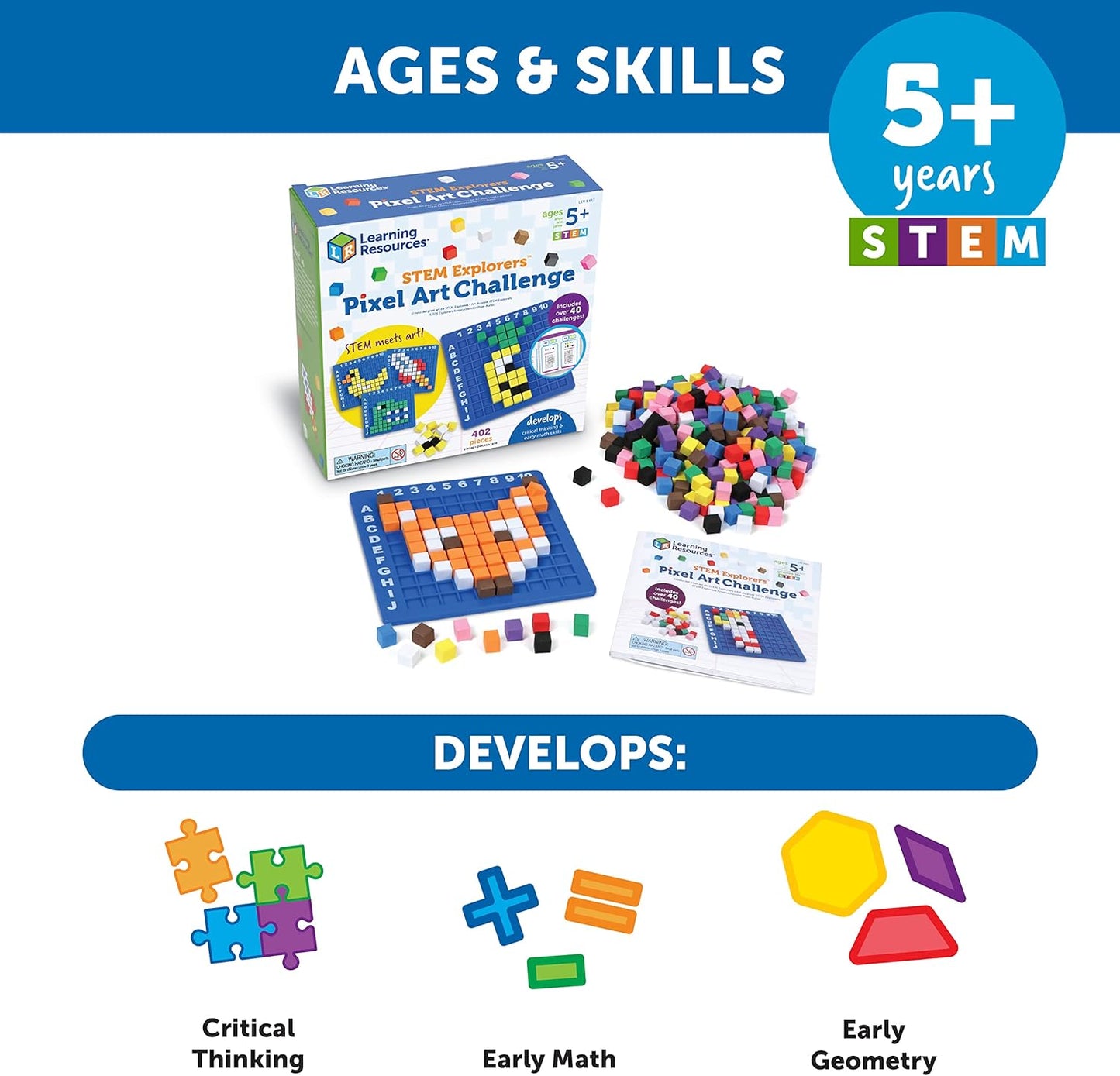 STEM Explorers Pixel Art Challenge