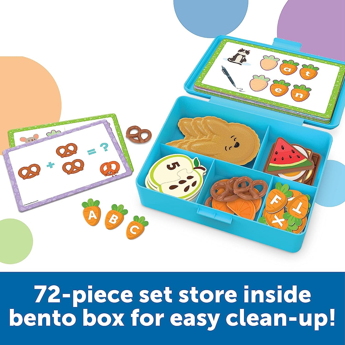Let's Go Bento! Learning Activity Set (78 Pcs)