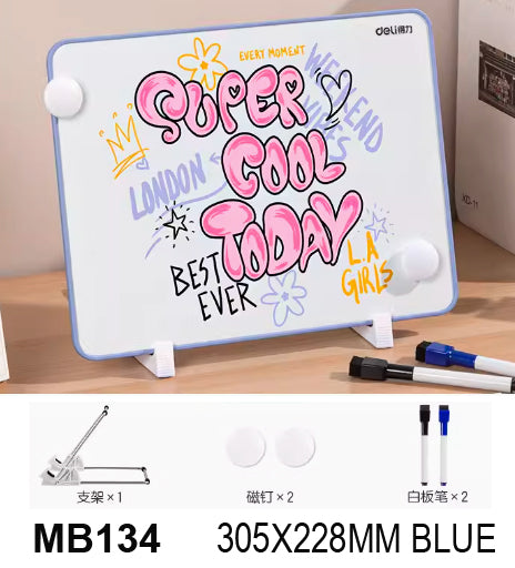 Desktop Double-sided Whiteboard