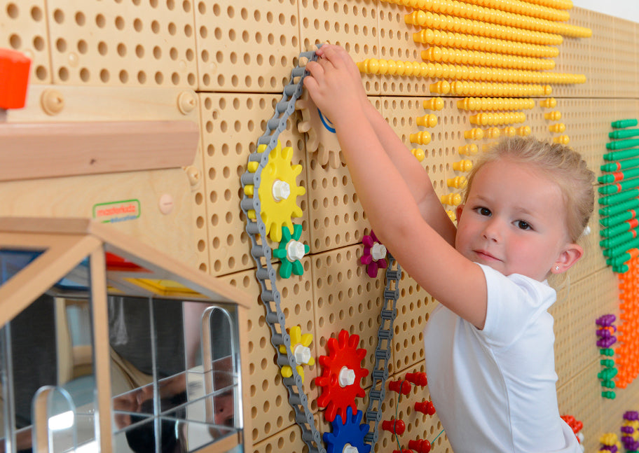 STEM WALL 79pcs Gears and Chain Set