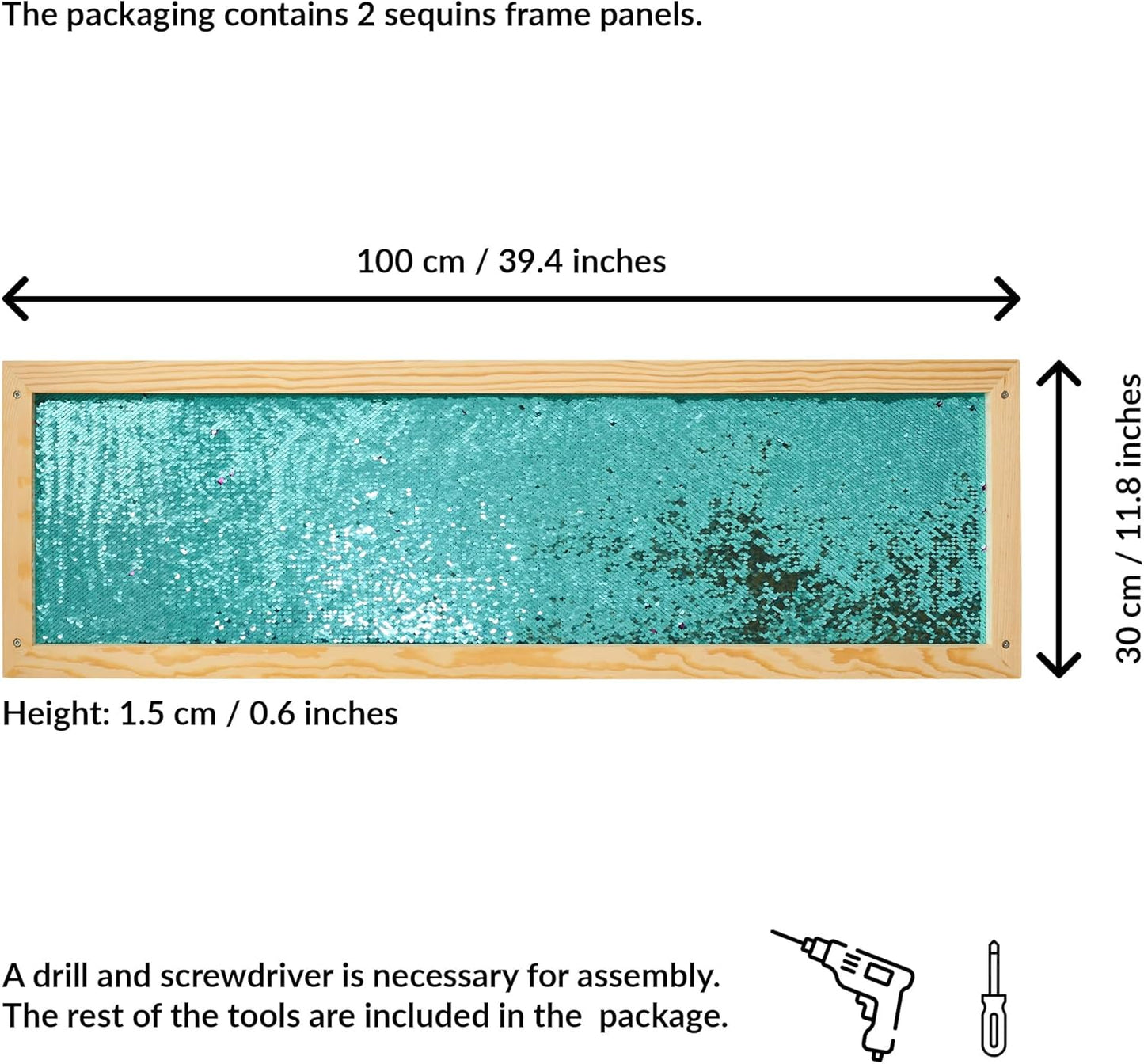 ODOXIA Sensory Wall Sequin Flip